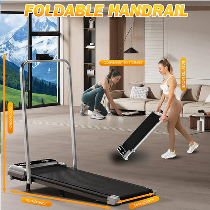 【Upgraded Version】Yagud Upgraded Walking Pad: Slim & Portable with Remote & LED Display.